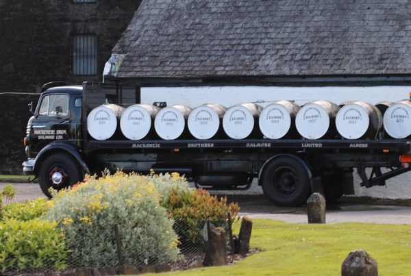 Dalmore Fasstransporter spinagel